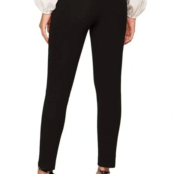 Pleated Dress Pants | Pearl Detail | XL - Picture 2 of 7